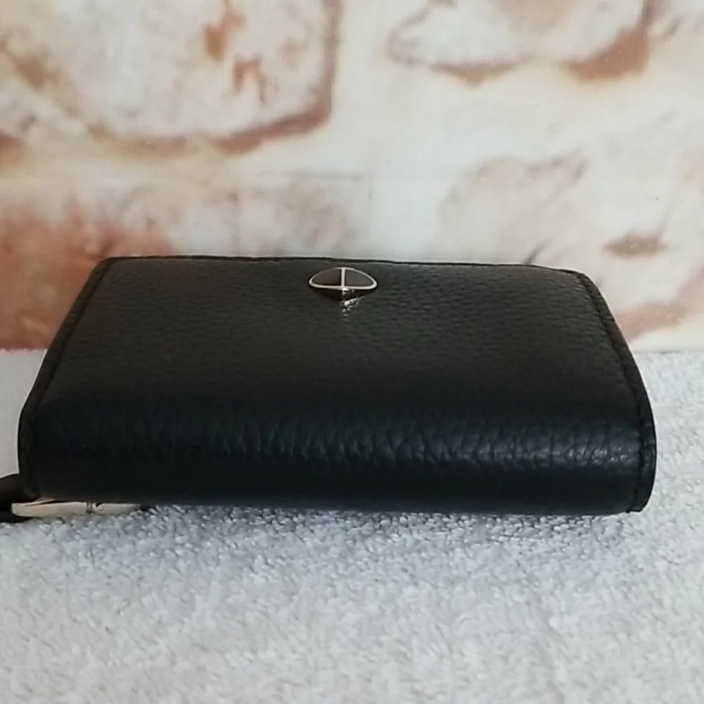 New kate spade Polly Tri-Fold Leather Wallet